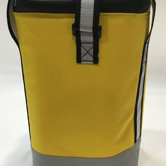 Cuisinart - 4-Bottle Thermal Insulated Wine Cooler Bag - Yellow Model:A28806 - Picture 4 of 7